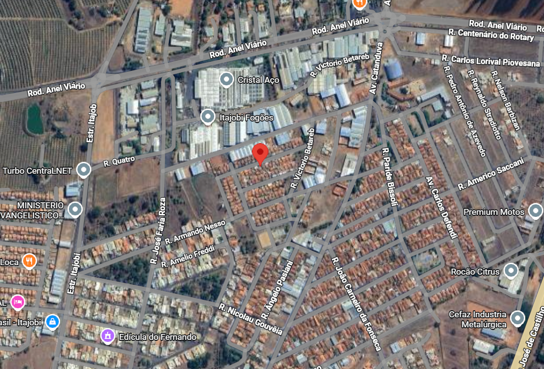 Um Casa Residencial com área construída de 43,50 m², com área total de 180,00 m².