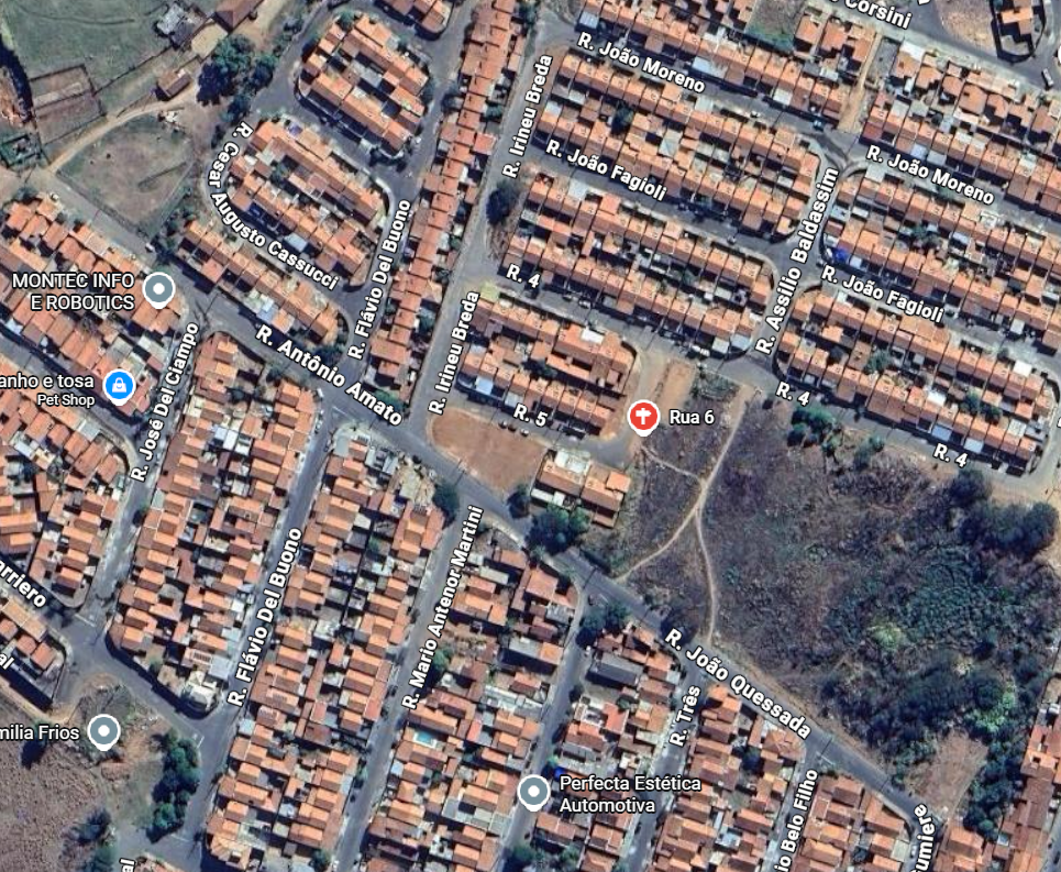 Uma Casa Residencial com área construída de 59,97 m², com área total de 207,70 m².