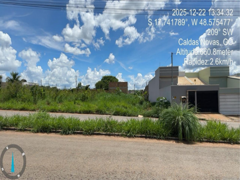 Terreno no Loteamento Recanto de Caldas em Caldas Novas/GO — foto 1