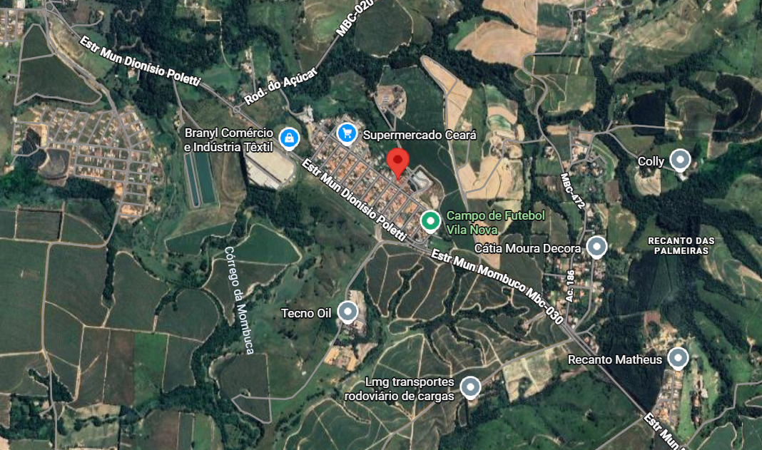 Uma Casa Residencial com área construída de 45,77 m², e área total de 125,00 m² do terreno.